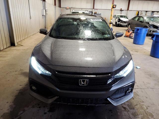 SHHFK7H98JU418596 - 2018 HONDA CIVIC SPORT TOURING GRAY photo 5