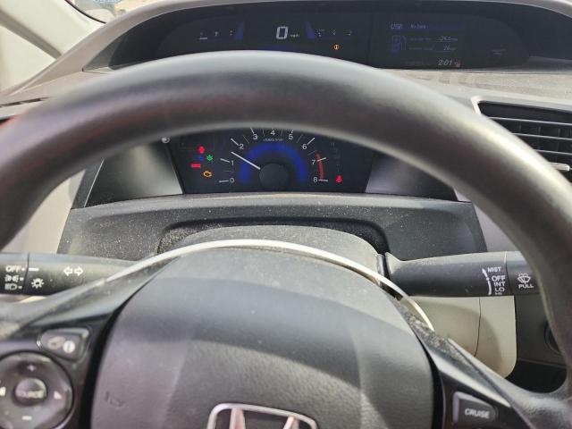 19XFB2F50CE342370 - 2012 HONDA CIVIC LX SILVER photo 9