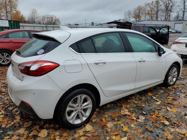 3G1BE6SM5KS560226 - 2019 CHEVROLET CRUZE LT WHITE photo 3