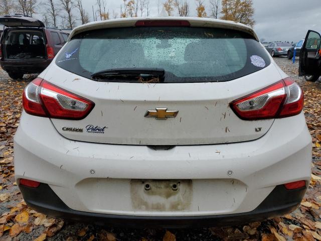 3G1BE6SM5KS560226 - 2019 CHEVROLET CRUZE LT WHITE photo 6