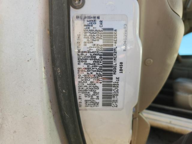 4T1BF28B1YU081566 - 2000 TOYOTA AVALON XL أبيض صورة 13