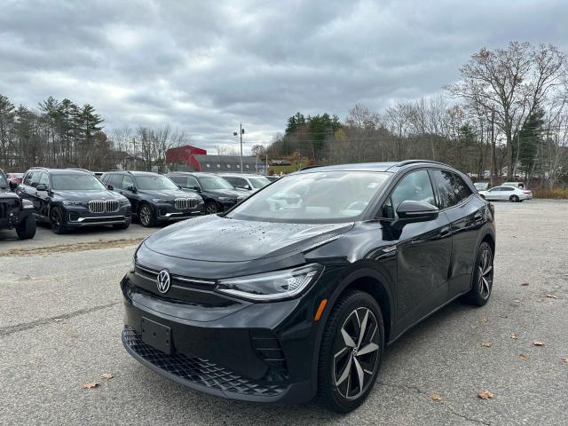 1V2GNPE82PC001245 - 2023 VOLKSWAGEN ID.4 PRO S Черный фото 2