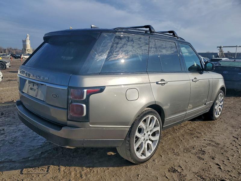 SALGS2SV2JA515955 - 2018 LAND ROVER RANGE ROVE HSE GRAY photo 3