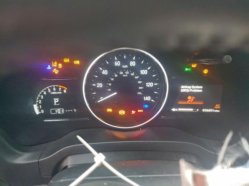 3CZRU6H74LM709672 - 2020 HONDA HR-V EXL WHITE photo 9