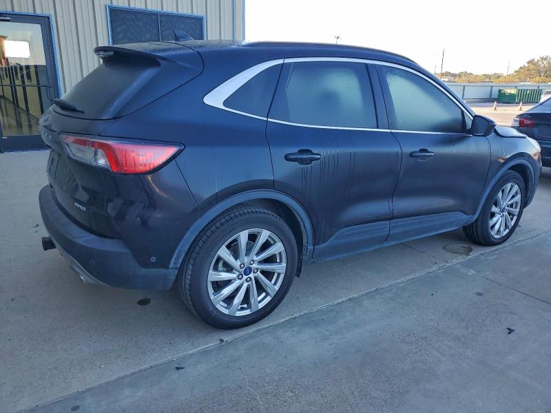 1FMCU9J93MUA15380 - 2021 FORD ESCAPE TITANIUM BLACK photo 3