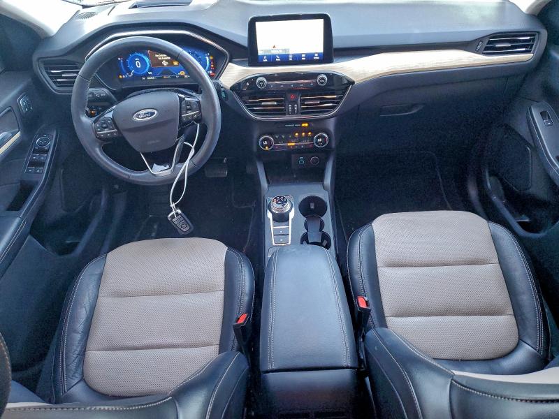 1FMCU9J93MUA15380 - 2021 FORD ESCAPE TITANIUM BLACK photo 8