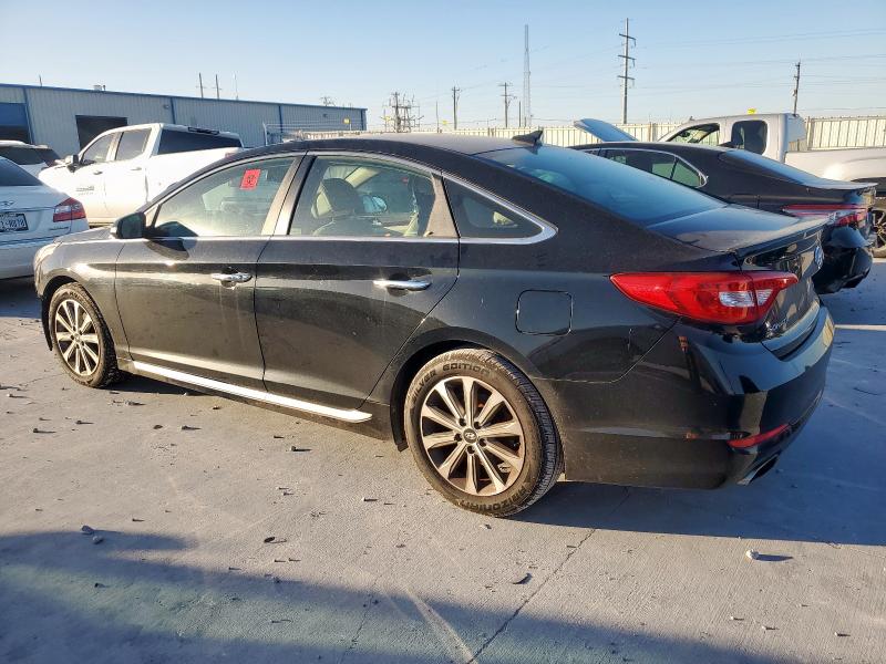 5NPE34AF7GH412436 - 2016 HYUNDAI SONATA SPORT Қара фото 2