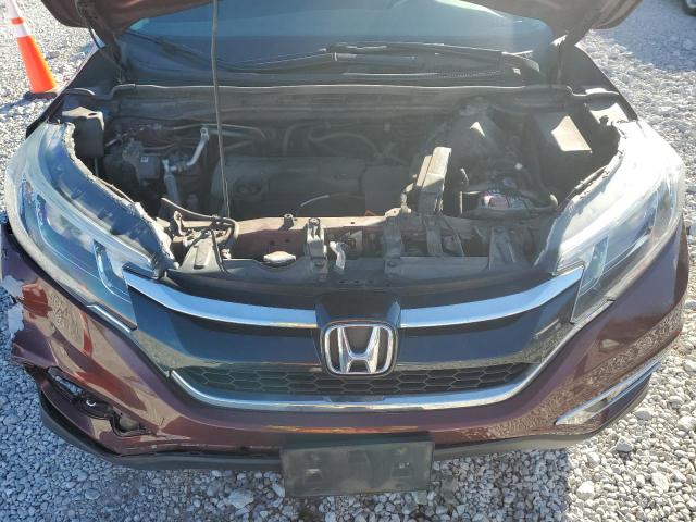 5J6RM4H76GL038145 - 2016 HONDA CR-V EXL BROWN photo 12