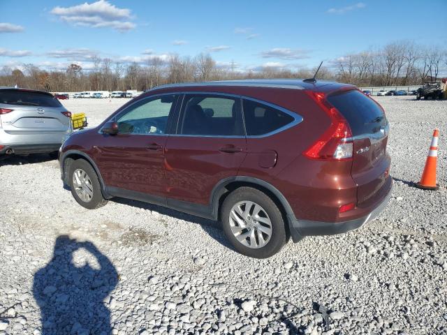 5J6RM4H76GL038145 - 2016 HONDA CR-V EXL BROWN photo 2
