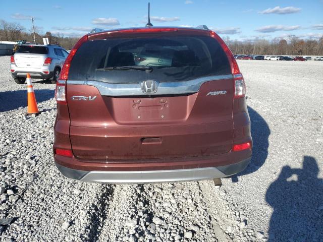 5J6RM4H76GL038145 - 2016 HONDA CR-V EXL BROWN photo 6