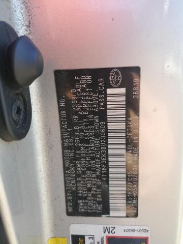 4T1BF3EK3BU230609 - 2011 TOYOTA CAMRY BASE SILVER photo 12