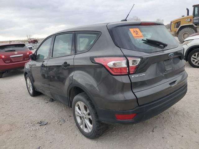 1FMCU0F75HUC85171 - 2017 FORD ESCAPE S შავი ფოტო 2