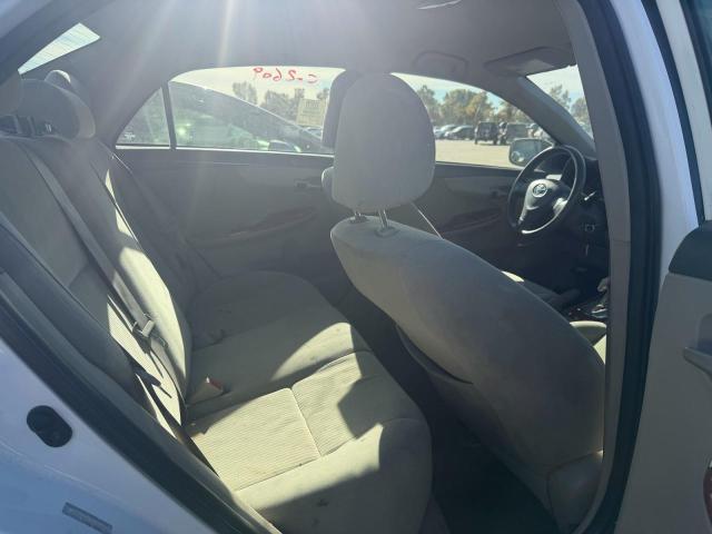 1NXBU40E39Z102202 - 2009 TOYOTA COROLLA BASE Weiß Foto 6