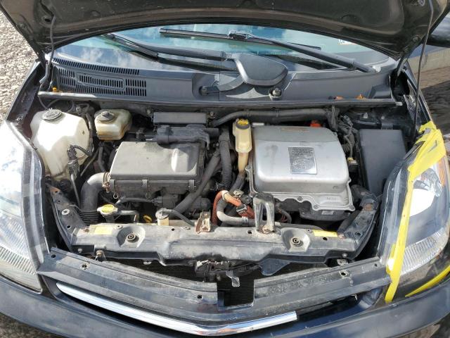 JTDKB20U573286342 - 2007 TOYOTA PRIUS შავი ფოტო 11