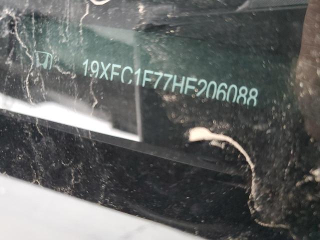 19XFC1F77HE206088 - 2017 HONDA CIVIC EXL BLACK photo 12