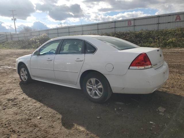 2G1WA5E31C1248444 - 2012 CHEVROLET IMPALA LS WHITE photo 2