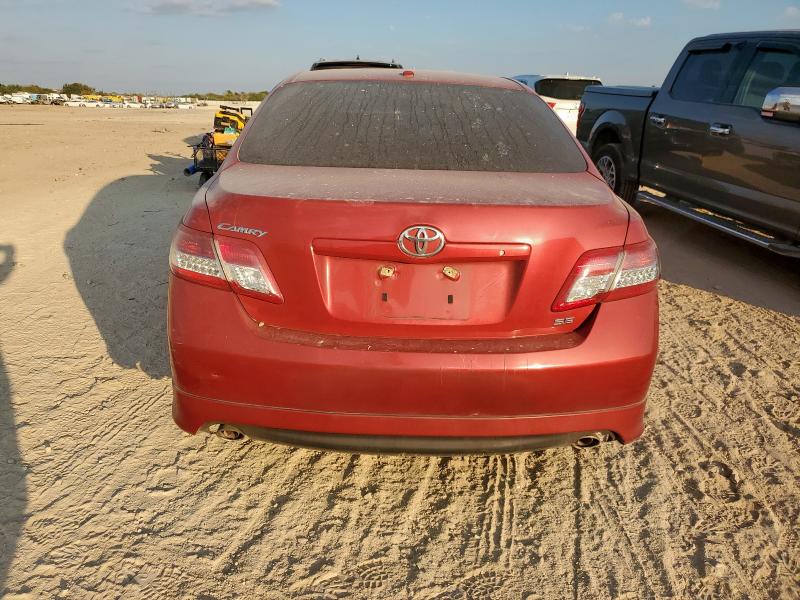 4T1BK3EK0BU126025 - 2011 TOYOTA CAMRY SE BURGUNDY photo 6