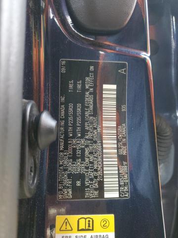 2T2BZMCA9HC056641 - 2017 LEXUS RX 350 BASE BLUE photo 13