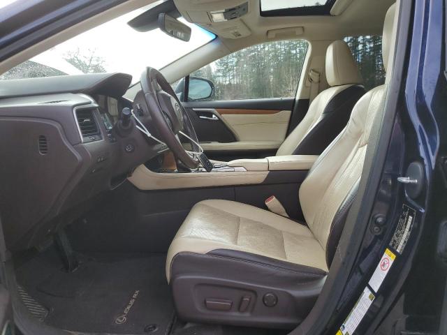 2T2BZMCA9HC056641 - 2017 LEXUS RX 350 BASE BLUE photo 7