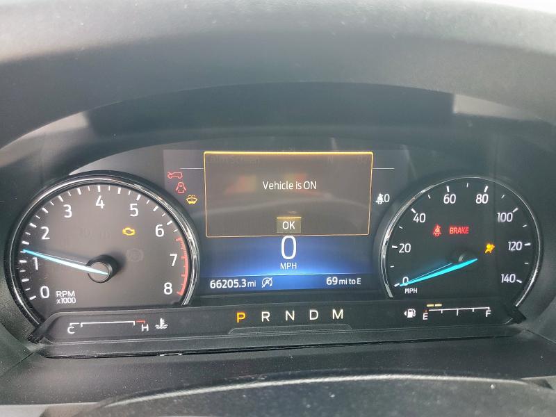 1FMSK7DH1LGC58725 - 2020 FORD EXPLORER XLT Biały zdjęcie 9