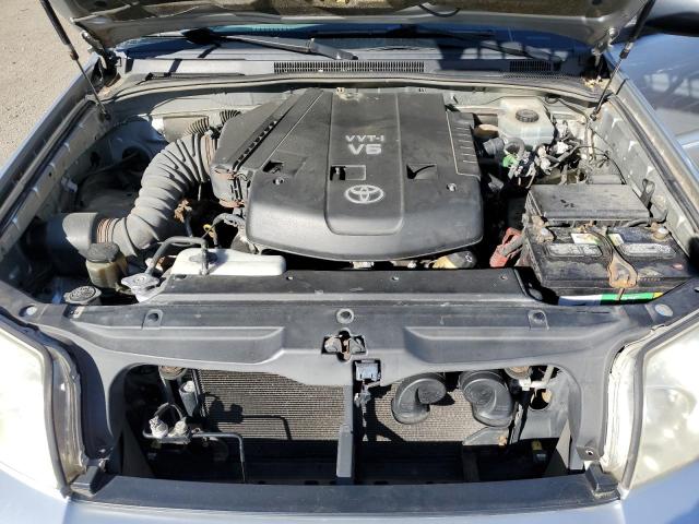 JTEBU14R248021950 - 2004 TOYOTA 4RUNNER SR5 SILVER photo 11