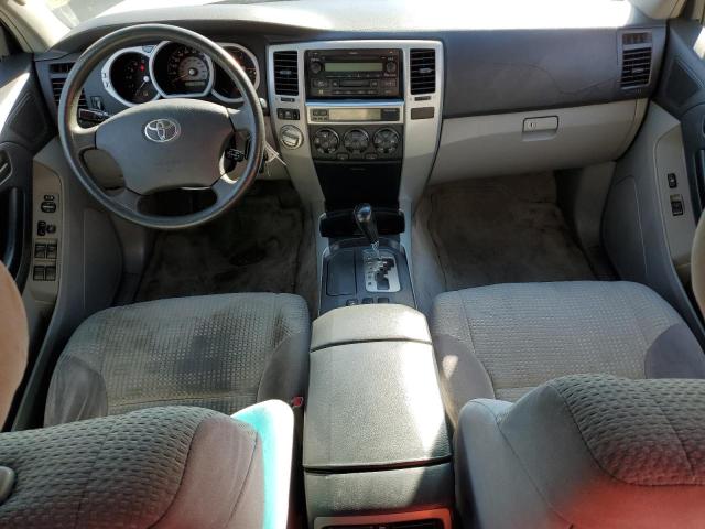 JTEBU14R248021950 - 2004 TOYOTA 4RUNNER SR5 SILVER photo 8