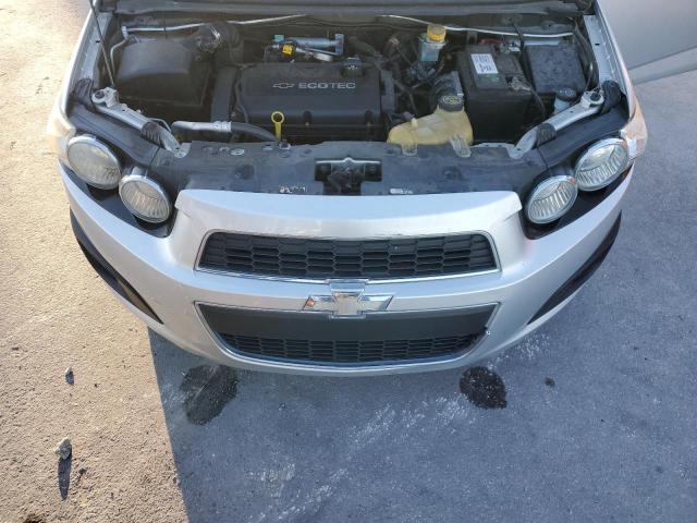 1G1JA6SH0D4238302 - 2013 CHEVROLET SONIC LS 银色 照片 12