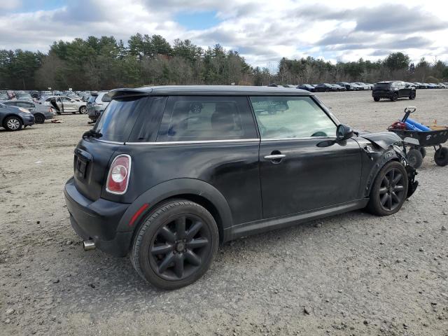 WMWSU3C50CT255687 - 2012 MINI COOPER BLACK photo 3