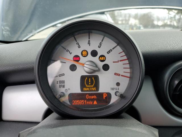 WMWSU3C50CT255687 - 2012 MINI COOPER BLACK photo 9