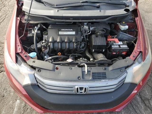 JHMZE2H76AS029271 - 2010 HONDA INSIGHT EX BURGUNDY photo 11