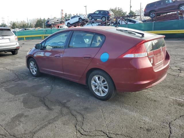 JHMZE2H76AS029271 - 2010 HONDA INSIGHT EX BURGUNDY photo 2