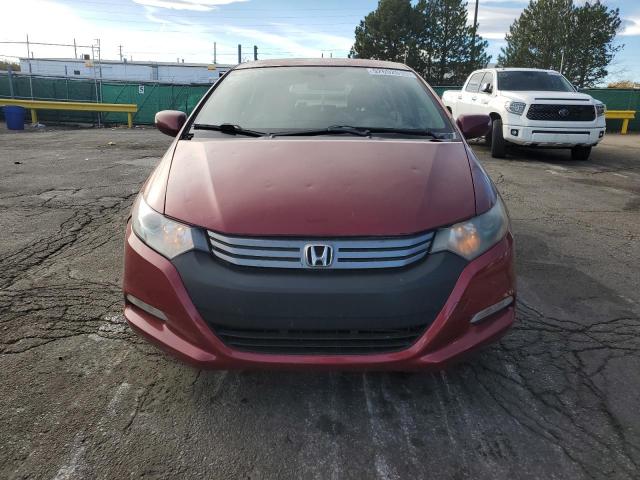 JHMZE2H76AS029271 - 2010 HONDA INSIGHT EX BURGUNDY photo 5