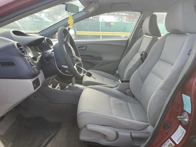 JHMZE2H76AS029271 - 2010 HONDA INSIGHT EX BURGUNDY photo 7