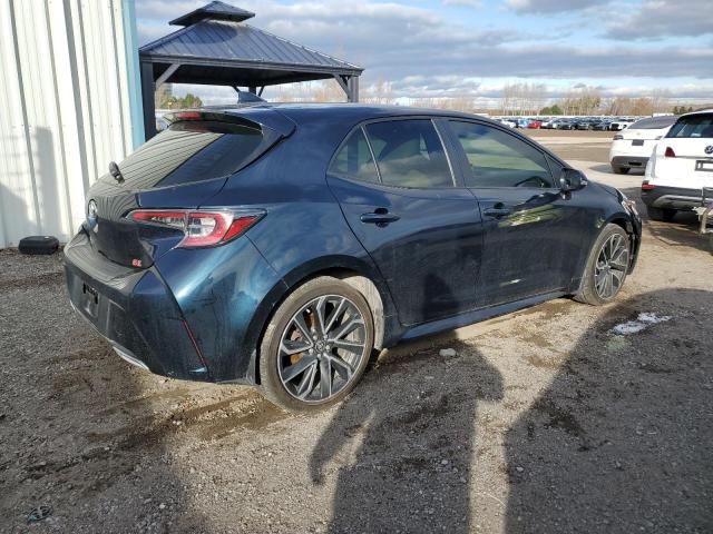 JTNK4RBE5K3072495 - 2019 TOYOTA COROLLA SE Mavi fotoğraf 3