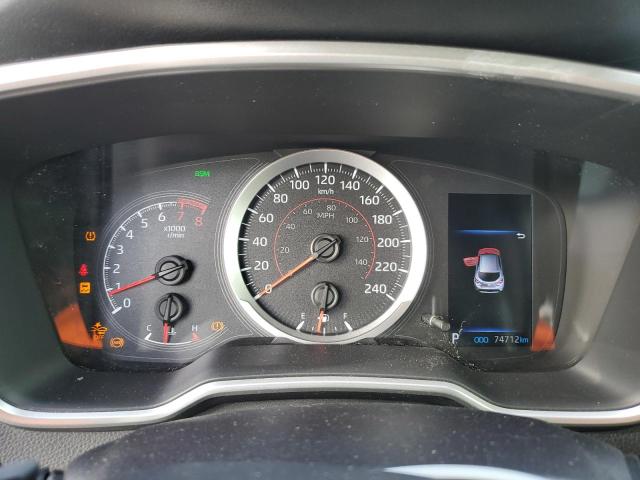 JTNK4RBE5K3072495 - 2019 TOYOTA COROLLA SE Mavi fotoğraf 9