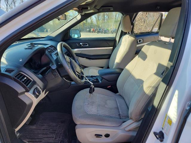 1FM5K8B89JGA82851 - 2018 FORD EXPLORER WHITE photo 7