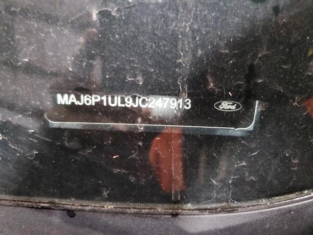MAJ6P1UL9JC247913 - 2018 FORD ECOSPORT SE Графитовый фото 13