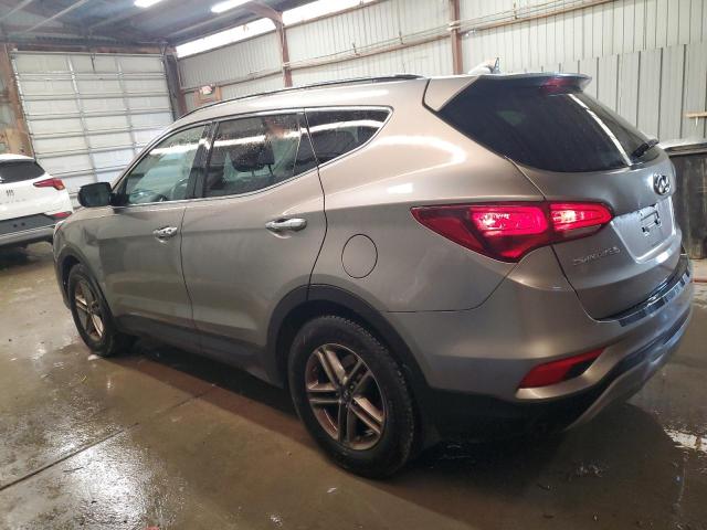 5NMZUDLB1JH104806 - 2018 HYUNDAI SANTA FE S GRAY photo 2