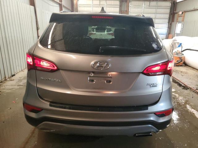 5NMZUDLB1JH104806 - 2018 HYUNDAI SANTA FE S GRAY photo 6