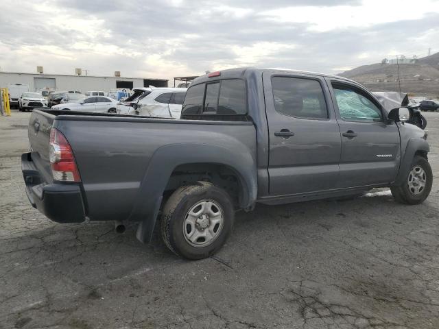 5TFJX4CN7BX006127 - 2011 TOYOTA TACOMA DOUBLE CAB CHARCOAL photo 3