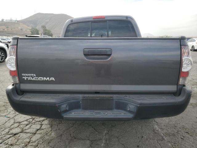 5TFJX4CN7BX006127 - 2011 TOYOTA TACOMA DOUBLE CAB CHARCOAL photo 6