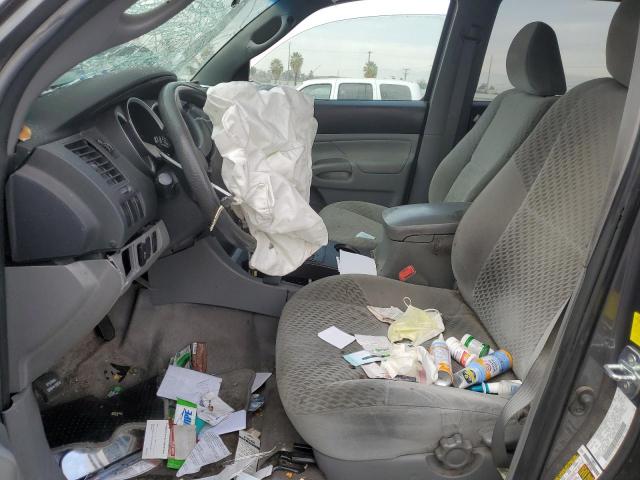 5TFJX4CN7BX006127 - 2011 TOYOTA TACOMA DOUBLE CAB CHARCOAL photo 7