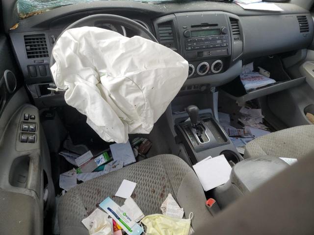 5TFJX4CN7BX006127 - 2011 TOYOTA TACOMA DOUBLE CAB CHARCOAL photo 8