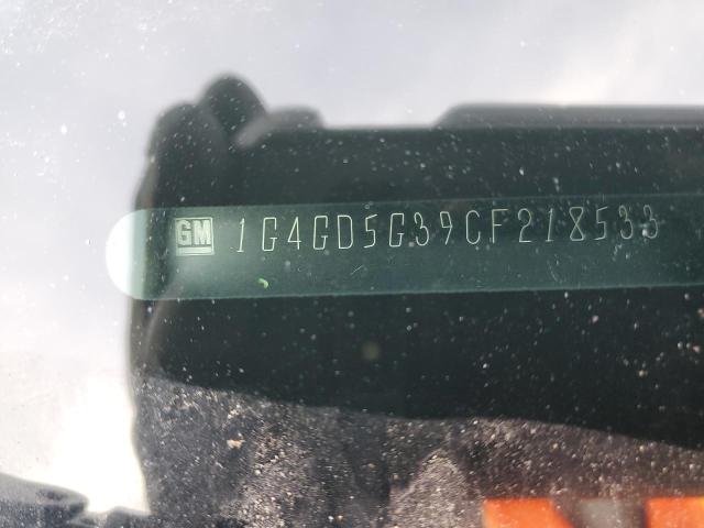 1G4GD5G39CF218533 - 2012 BUICK LACROSSE PREMIUM WHITE photo 13