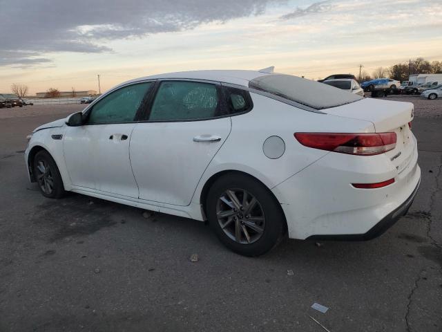 5XXGT4L38KG281078 - 2019 KIA OPTIMA LX WHITE photo 2