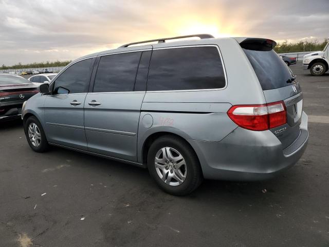 5FNRL38407B020591 - 2007 HONDA ODYSSEY EX SILVER photo 2