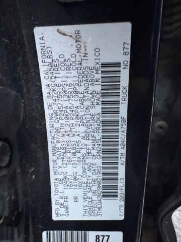 3TMLU42N29M021962 - 2009 TOYOTA TACOMA DOUBLE CAB 黑色 照片 11