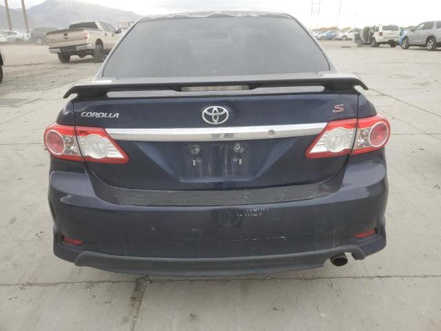 5YFBU4EE6CP003956 - 2012 TOYOTA COROLLA BASE Mavi foto 6