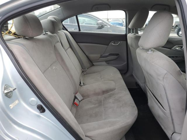 2HGFB2F57CH563986 - 2012 HONDA CIVIC LX SILVER photo 10