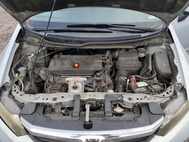 2HGFB2F57CH563986 - 2012 HONDA CIVIC LX SILVER photo 11